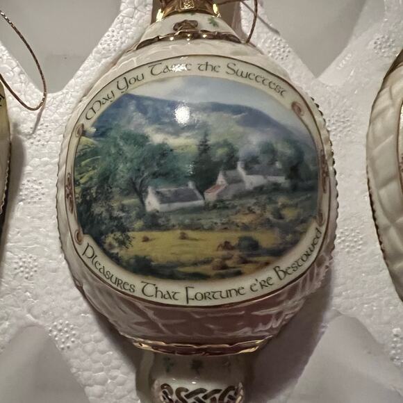 Bradford Editions 6th edition Irish Blessings Heirloom Porcelain ornaments - Picture 5 of 8